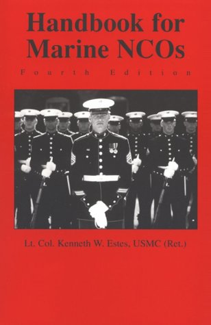 Handbook for Marine NCOs. Cover