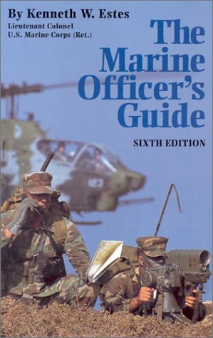 The Marine officer's guide Cover