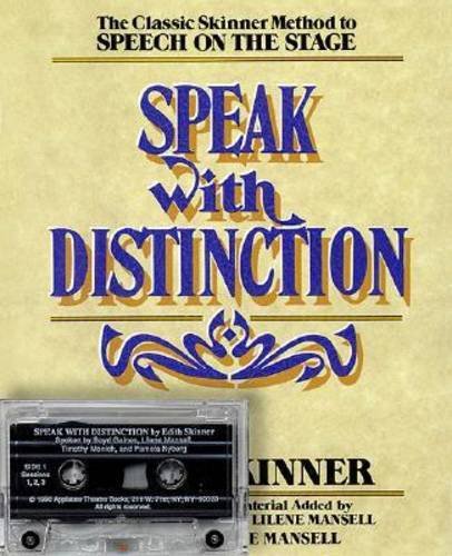 Speak With Distinction (Booklet and Cassette) Cover