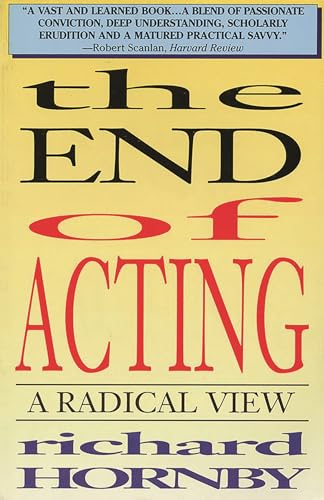 The End of Acting Cover