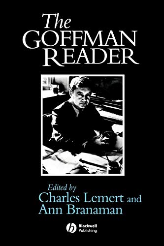 The Goffman reader Cover