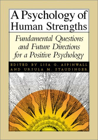A Psychology of Human Strengths Cover