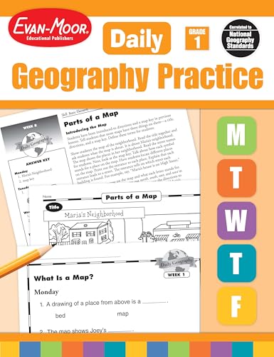 Daily Geography Practice - Grade 1 Cover