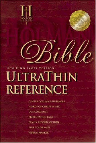 New King James Version Ultra Thin Reference Bible Cover