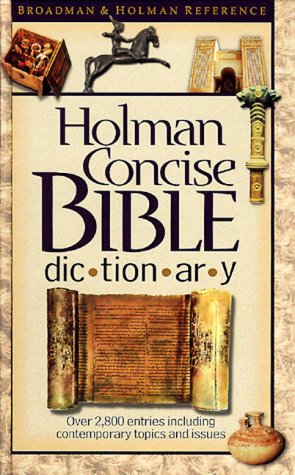 Holman Concise Bible Dictionary (Broadman & Holman Reference) Cover