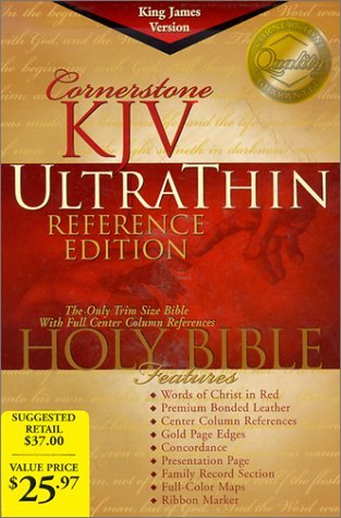 Ultrathin Reference Bible-KJV Cover