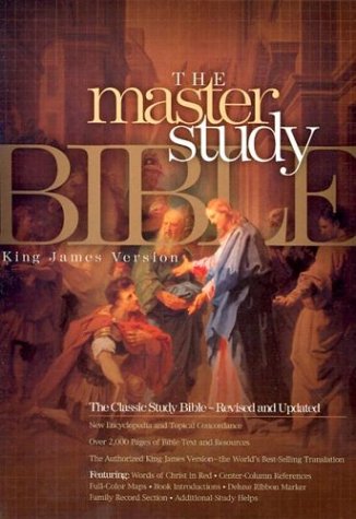 The Master Study Bible King James Version Cover