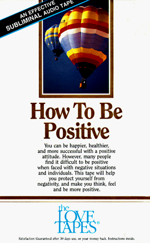 How to Be Positive Cover