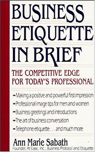 Business etiquette in brief Cover