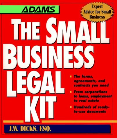 The small business legal kit Cover