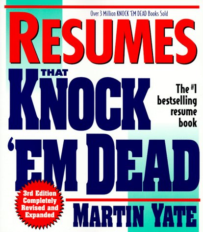 Resumes that knock 'em dead Cover