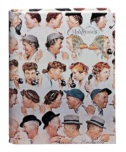 Norman Rockwell Address Book Cover