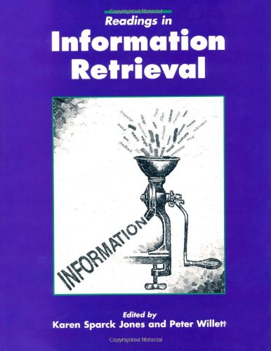 Readings in information retrieval Cover