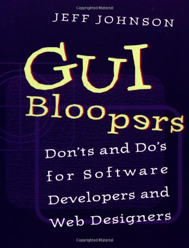 GUI bloopers Cover
