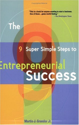 The 9 Super Simple Steps to Entrepreneurial Success Cover