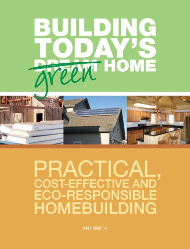 Building today's green home Cover