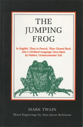The jumping frog Cover