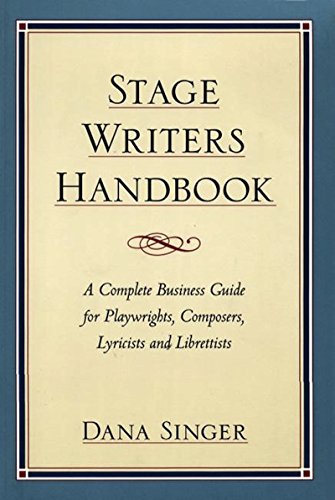 Stage writers handbook Cover