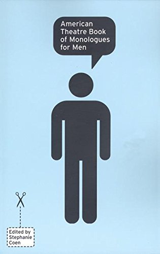 American theatre book of monologues for men Cover