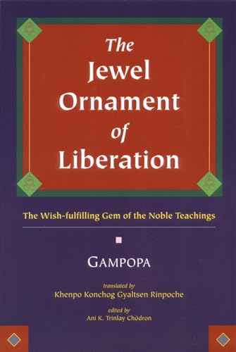 The jewel ornament of liberation Cover