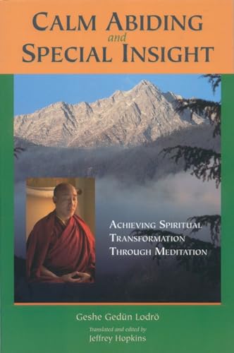 Calm abiding & special insight Cover