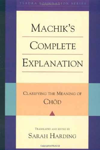 Machik's complete explanation Cover