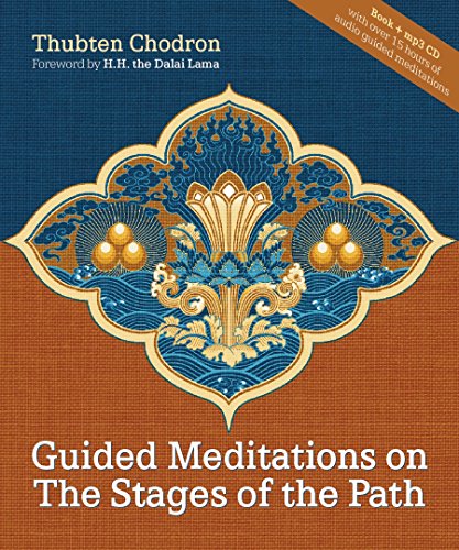 Guided Meditations on the Stages of the Path (with 15 hour mp3 meditation CD) Cover