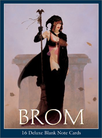 Brom Darkwërks Blank Note Cards Cover