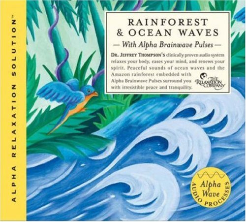 Rainforest & Ocean Waves (Alpha Relaxation Solution) Cover
