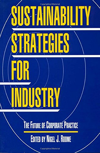 Sustainability strategies for industry Cover