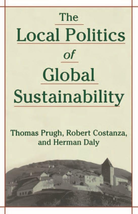 The local politics of global sustainability Cover