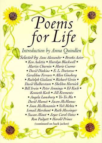 Poems for life Cover