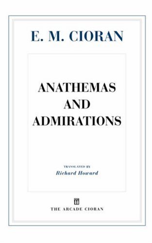 Anathemas and Admirations Cover
