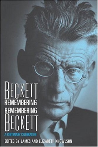 Beckett remembering, remembering Beckett Cover