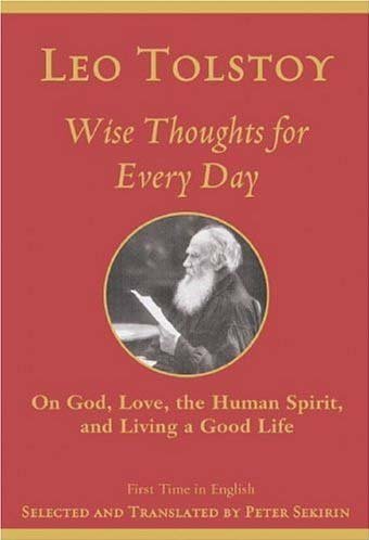 Wise Thoughts for Every Day Cover