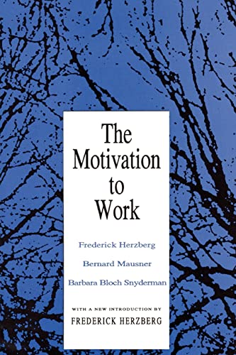 The motivation to work Cover