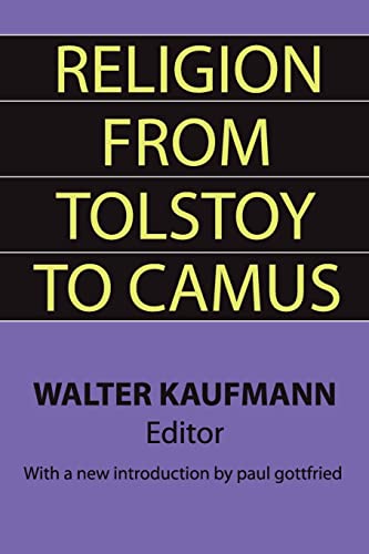 Religion from Tolstoy to Camus Cover