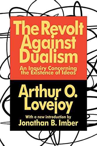 The revolt against dualism Cover