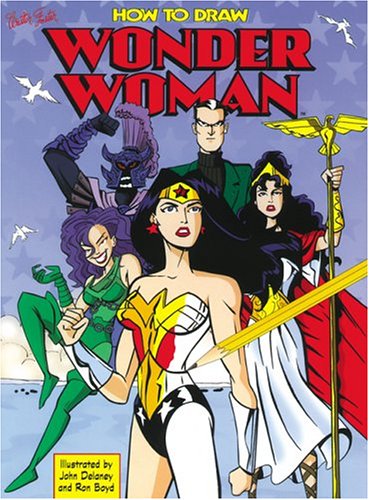 How to draw Wonder Woman Cover