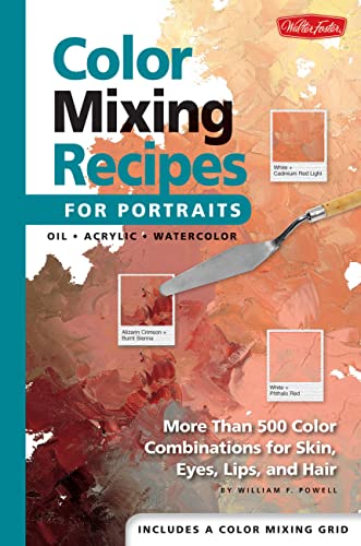 Color mixing recipes for portraits Cover