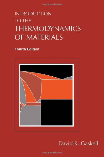 Introduction to the thermodynamics of materials Cover