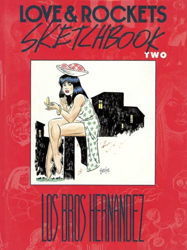 Love & Rockets Sketchbook Vol. 2 Cover