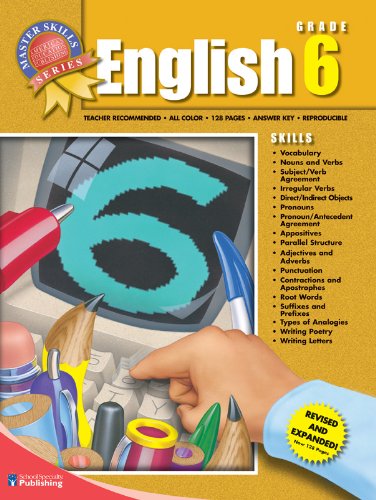 Master Skills English, Grade 6 (Master Skills Series) Cover