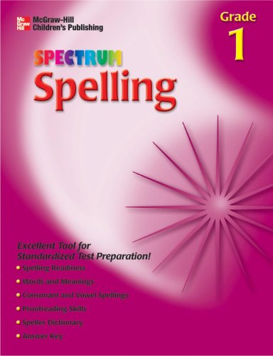 Spectrum Spelling, Grade 1 Cover