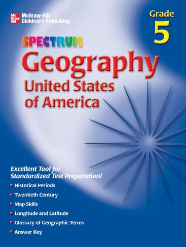Spectrum Geography, Grade 5  Cover