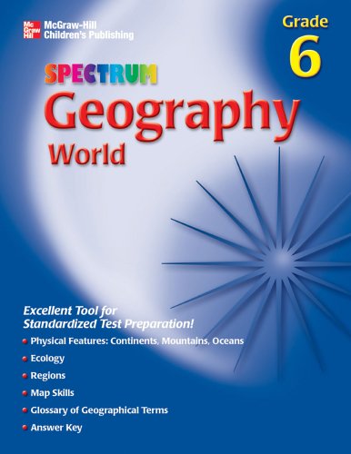 Spectrum Geography, Grade 6  Cover