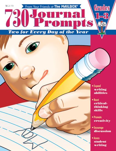 730 Journal Prompts Grades 1-3 Cover