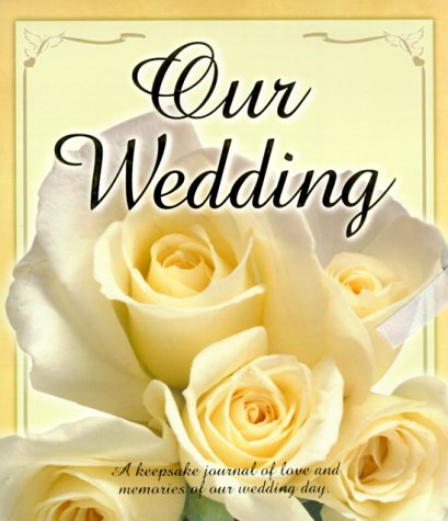 Our Wedding Memory Book Cover