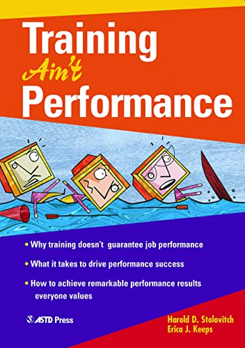 Training Ain't Performance Cover