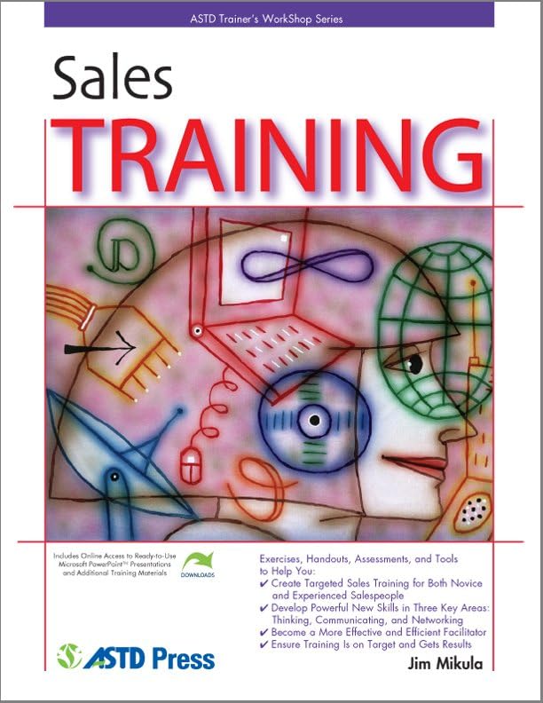 Sales Training (ASTD Trainer's Workshop) Cover
